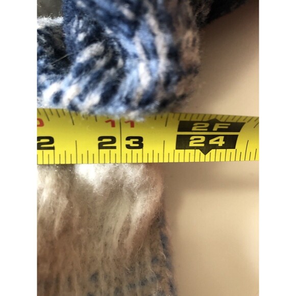 Abercrombie & Fitch Sherpa Lined Boxy Relaxed Fit Shaggy Plaid Flannel Jacket L - Picture 5 of 16